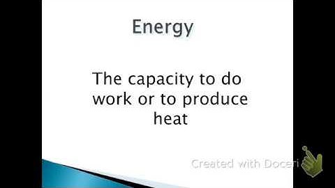 U 11 (Parts 1 & 2) - Specific Heat Capacity