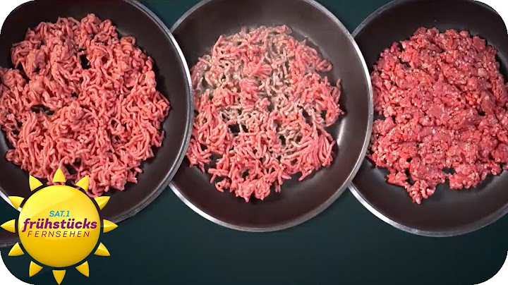 Discounter vs. Supermarkt - wo ist das Bio Hackfleisch günstiger? | SAT.1 Frühstücksfernsehen