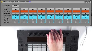 Ableton Push Encoders in User Mode with Max for Live