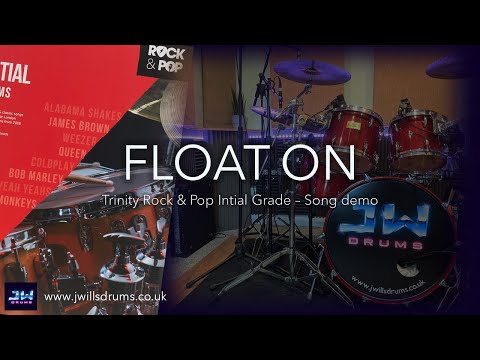 "Float on" demo - Trinity Rock & Pop Grade 1 drums