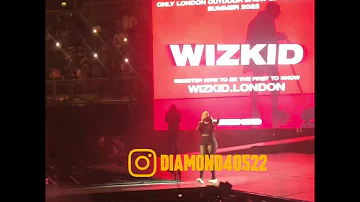 “Bad B Bop” By Ms Banks X Wizkid Live London O2 Arena