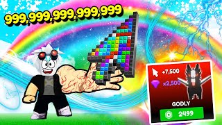 ГЕРОЙ 999,999,999 КЛИКОВ ЗА 1 СЕКУНДУ ROBLOX Clicker Heroes, клика 999.