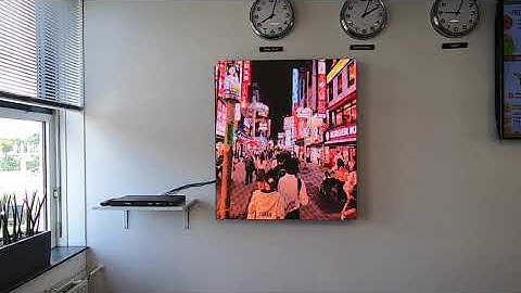 MagicInfo Services shows how to create content for Samsung LED wall