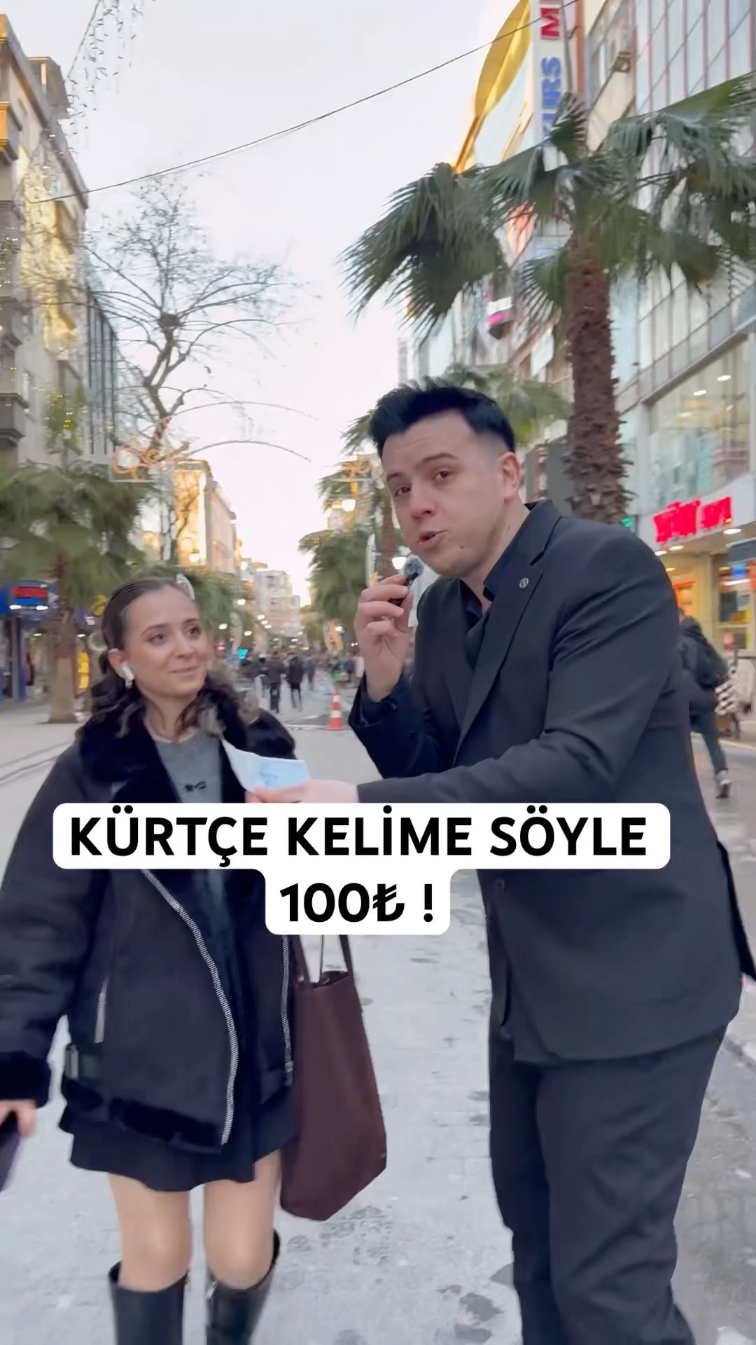 Semih Varol | KÜRTÇE KELİME SÖYLE 100₺ KAZAN!? | #semihvarol #shorts