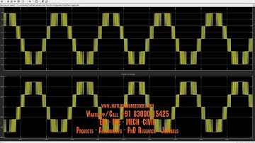 Cascade Multilevel Inverter - matlab Simulink simulation