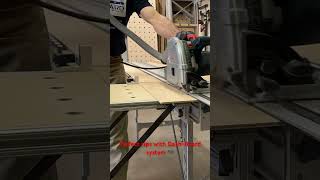 Easy, fast, accurate cuts with your track saw and Dash-Board® Portable Workshop