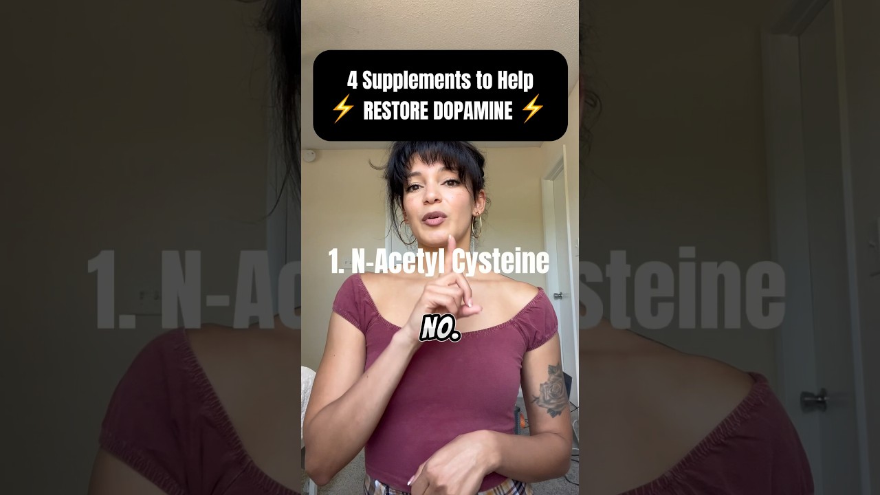 4 Supplements to BOOST DOPAMINE according to Dr. Daniel Amen 