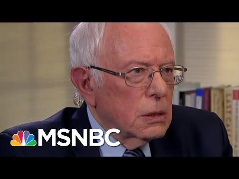 A Joe Biden, Sanders Split Ticket? Sanders: 'Probably Not.' | Rachel Maddow | MSNBC