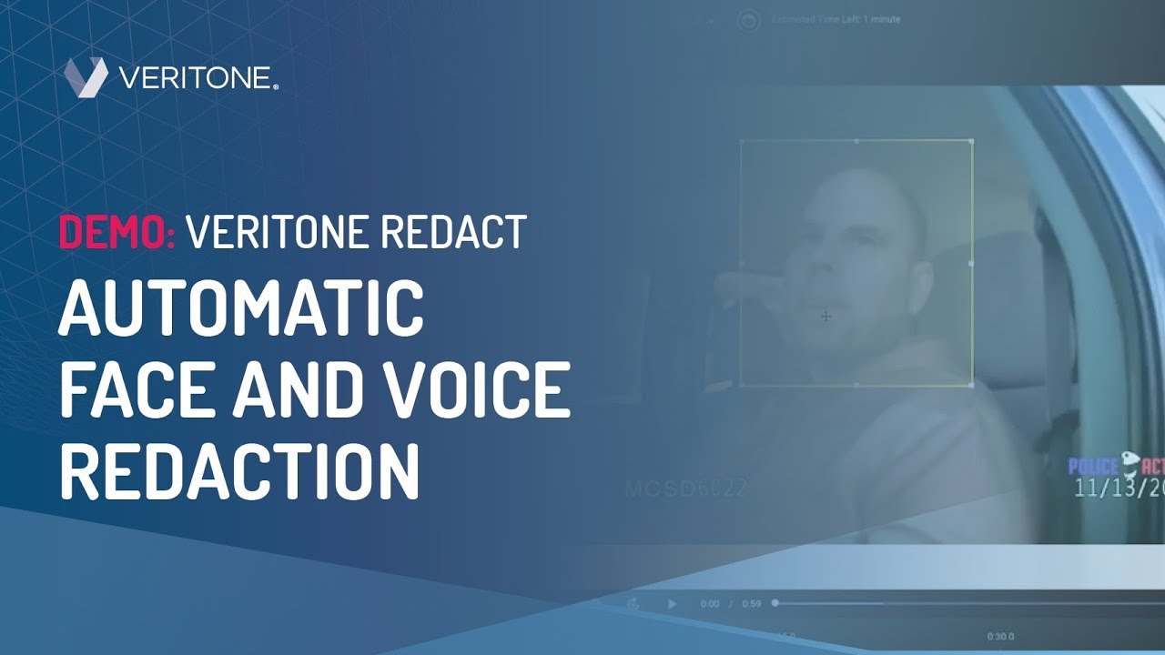 veritone Update 2022 Automatic Face and Voice Redaction | Veritone Redact Walk Through | Veritone