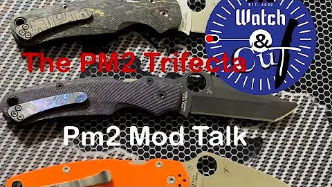 Spyderco Paramilitary 2 Trifecta and Mod talk