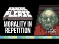 How "Papers, Please" Reflects on Morality