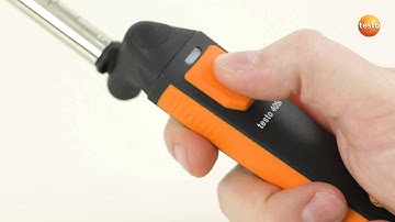 Testo Smart Probes: Carrying out a volume flow measurement (4/9) | Be sure. Testo