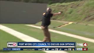 Fort Myers council to discuss gun options
