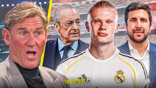 Simon Jordan REACTS to Real Madrid's Erling Haaland TRANSFER PROMISE by Presidential Candidate!