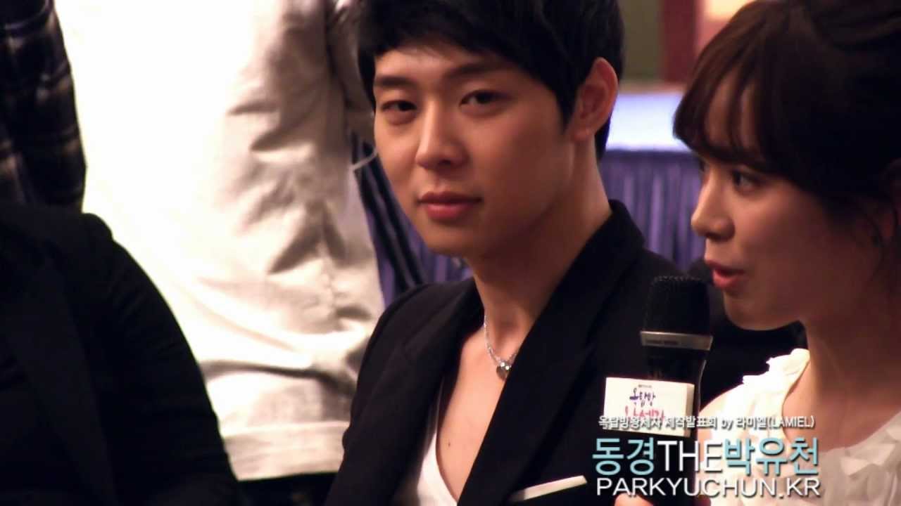 [직캠] 120305 옥탑방왕세자 제작발표회..유천