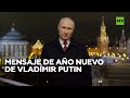 Vladímir Putin celebra la llegada del 2021 con un mensaje al pueblo ruso