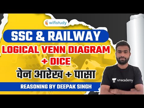 Railway & SSC | Reasoning Logical Venn Diagram & Dice by Deepak Singh