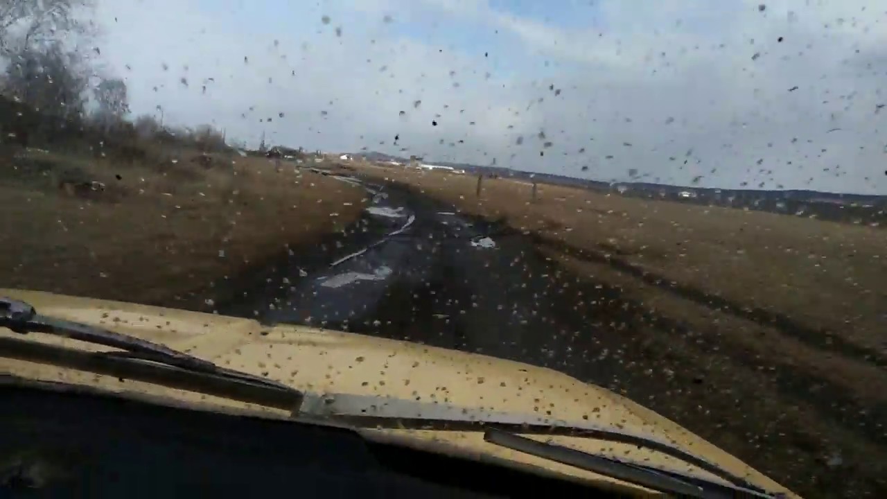Москвич по грязи