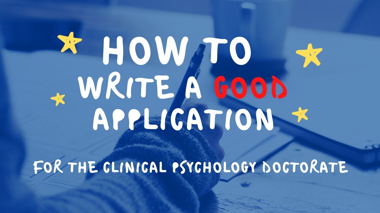 clinical psychology phd application process