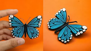 Basic Quilling Butterfly for Beginners | Easy Craft Ideas 🦋