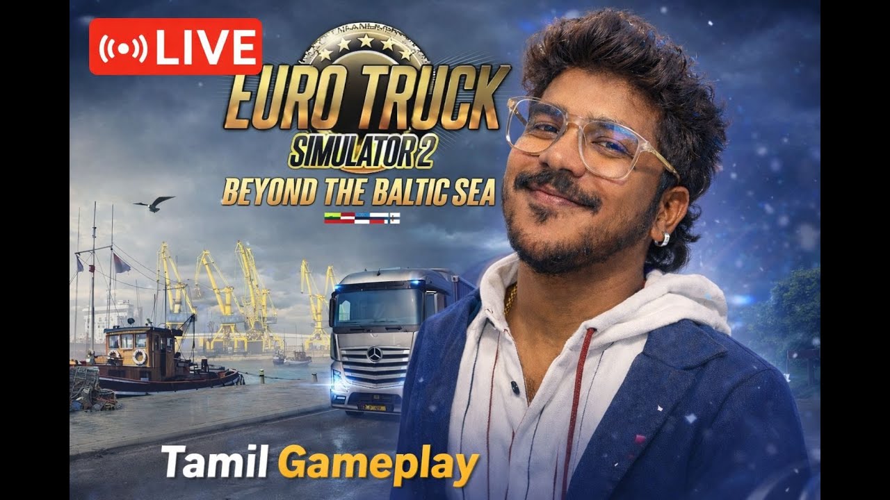 | ETS 2 ONLINE LIVE Stream TAMIL| PANDA IS LIVE | Fun Gameplay 