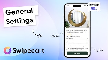 General Settings | Swipecart App