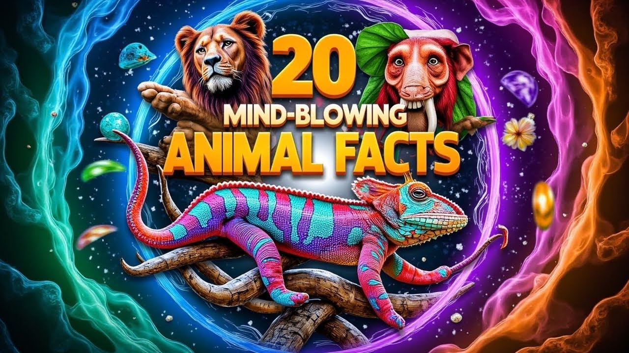 20 Mind Blowing Animal Facts You Won't BELIVE!! - YouTube