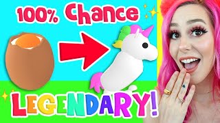 How To ALWAYS Get A LEGENDARY? Testing VIRAL Tiktok Adopt Me Hacks! (Roblox)