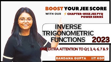"📚🔥 JEE Mains 2023 PYQ: Inverse Trigonometric Functions - Shortest & Simplest Solutions! 🚀"