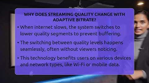 Why Does Streaming Quality Change With Adaptive Bitrate? - NextGen Viewing and Audio