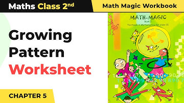 Growing Pattern - Patterns Worksheet | Class 2 Maths Chapter 5 | 2024-25