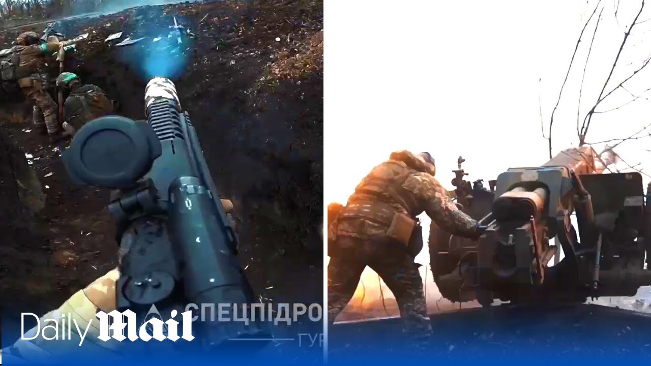 Ukraine Kraken special forces reveal their fighting in counter offensive against Russia
