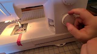 Huskavarna Viking Emerald 116 Machine Adjustment and Operation