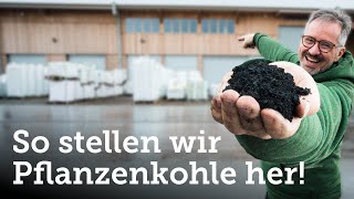 Innovative Anlagentechnik Produktion Von Bio-Pflanzenkohle