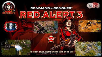 CnC Red Alert 3 Rising Sun Campaign Co-op Level 6 Commentary HD