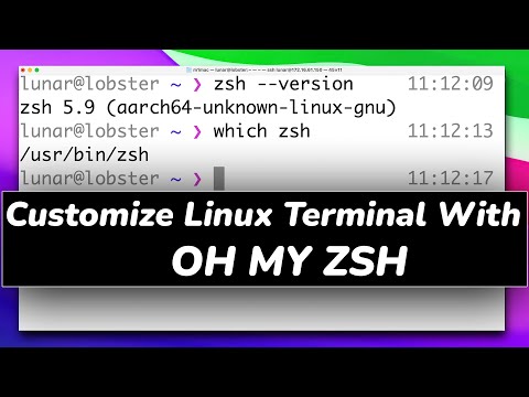How To Customize Linux Terminal With OH MY ZSH (2023) || OH MY ZSH Tutorial