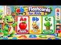 ABC Flashcards for Kids | Learn Alphabet Vocabulary A to Z | Baby and Toddler Learning Video