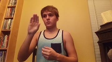 ASL video assignment #6 describing family members