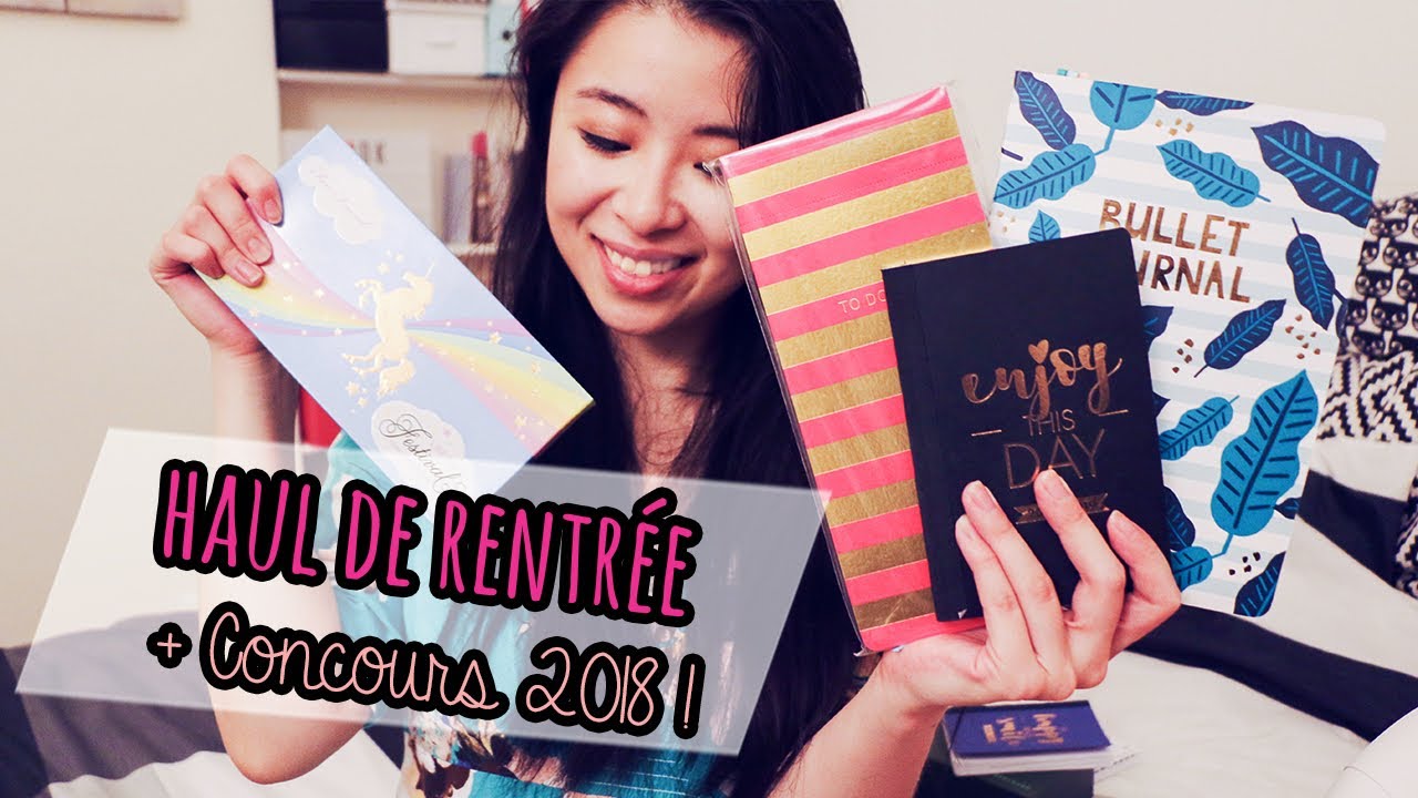 HAUL de rentrée 2018 + CONCOURS | Back to School - Work