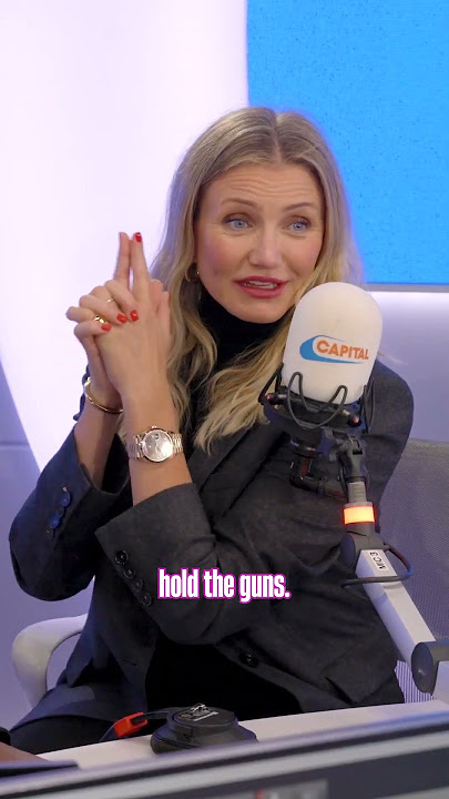 Cameron Diaz debunks that Charlie's Angels pose!