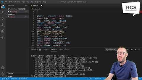 19: Reserved Key Words in Javascript for Absolute Beginners | ES6 Lesson