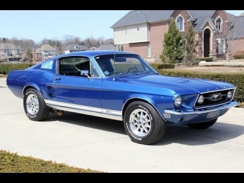 Ford mustang 1967 fastback youtube #8