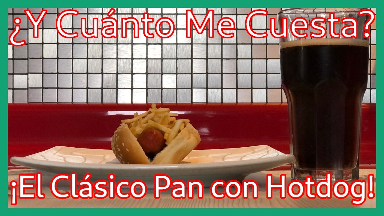 ¡El Clásico Pan con Hotdog!
