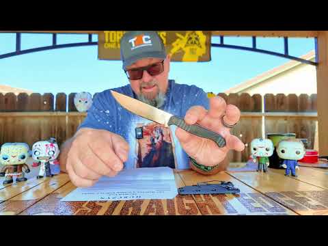 Let's get at it with THE BRICK fron Hurczyn, new company,  new blades, new sheath material!