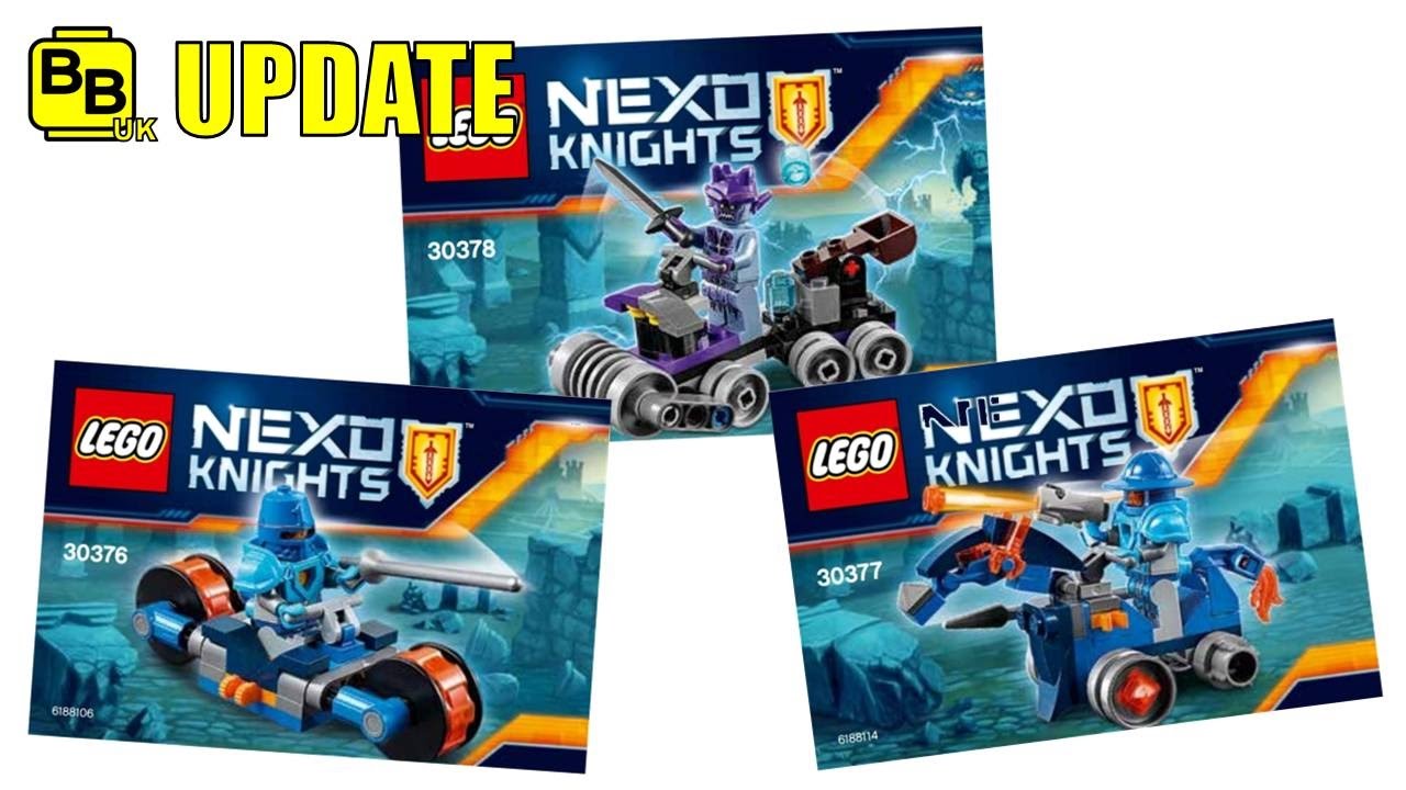 LEGO 30378 Nexo Knights Shrunken Headquarters Poly Bag