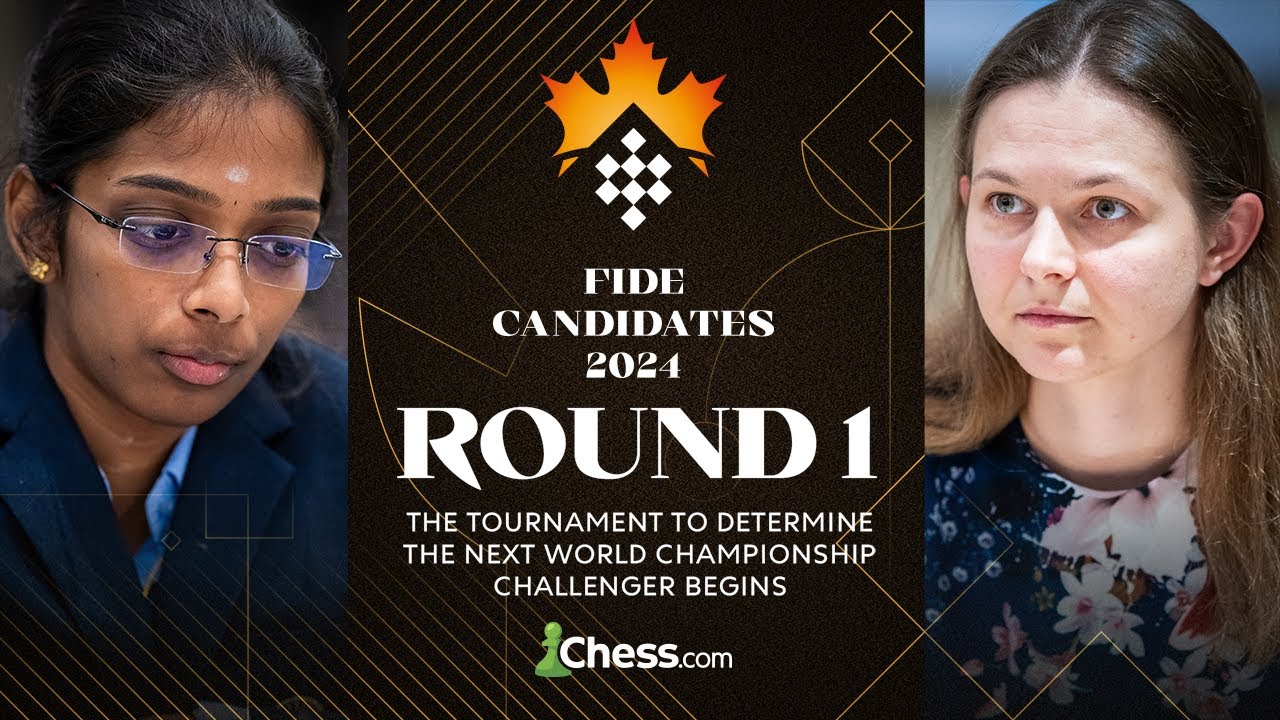 FIDE Women's Candidates 2024 Round 1! Vaishali And Salimova Debut To