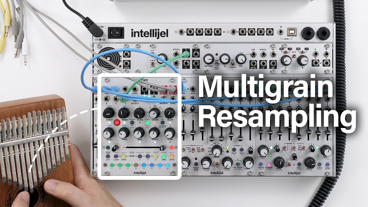 【ほぼ新品】intellijel Multigrain モジュラーシンセ Intellijel Multigrain Stereo Granular Sampler Eurorack Module