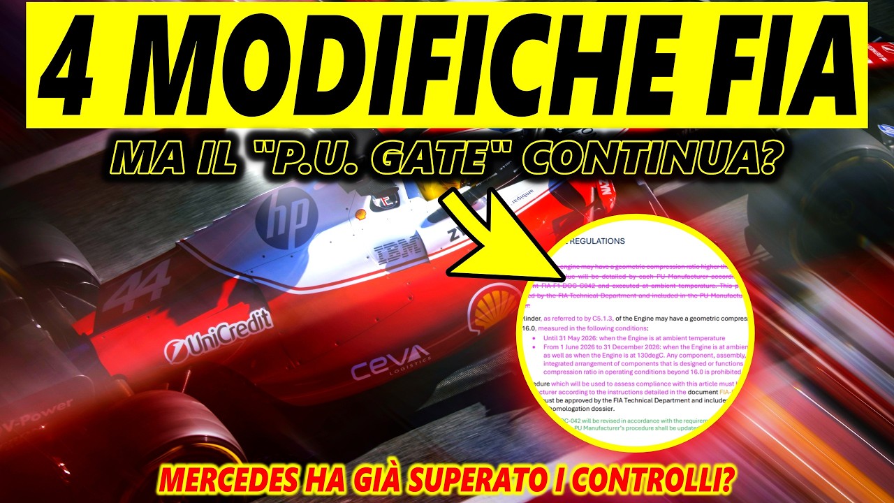 🔴 FURBATA MERCEDES: DUBBI su COME CAMBIA IL REGOLAMENTO.