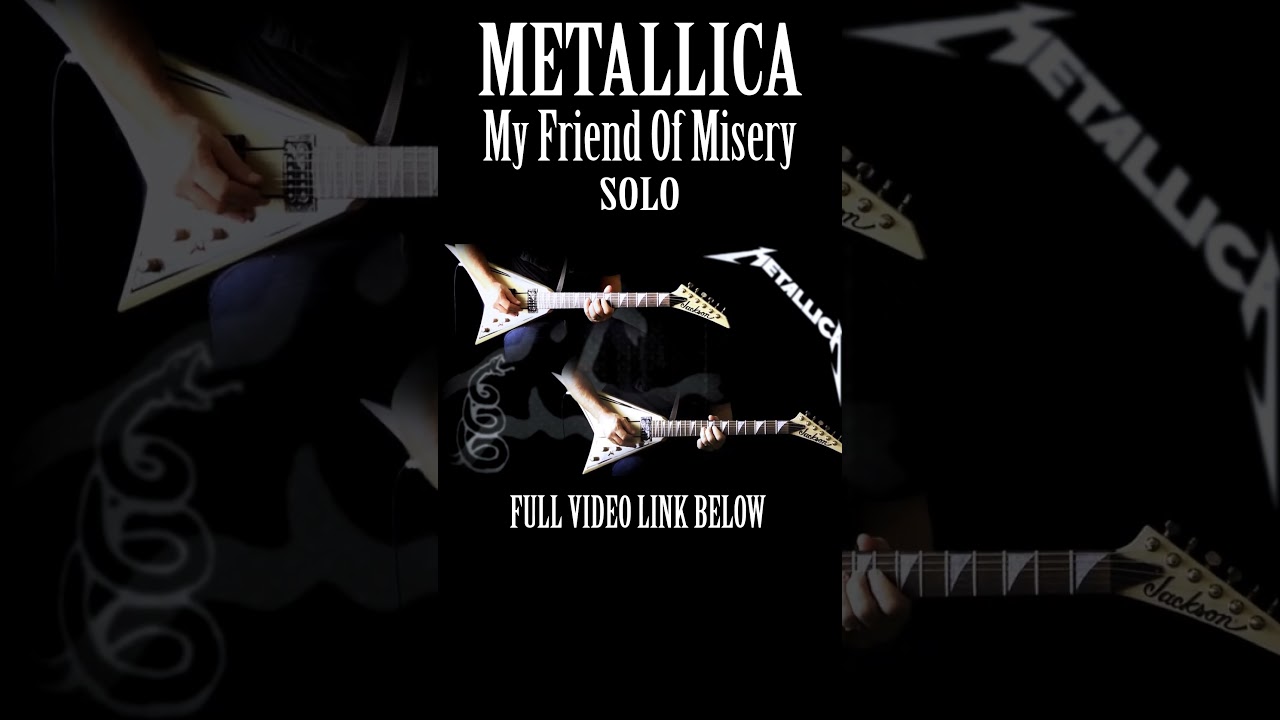 Metallica - My Friend Of Misery Harmony Solo #shorts #metallica #guitar