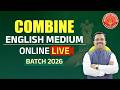 Combine English Medium Online Batch #combine #psi #sti #toppers #strategy